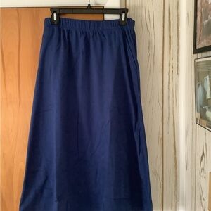 Classic Navy A-Line Women's Skirt